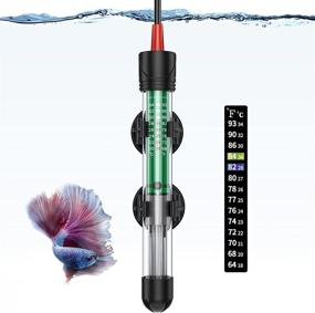 img 4 attached to Uniclife Aquarium Heater Submersible Thermometer Fish & Aquatic Pets good for Aquarium Heaters & Chillers