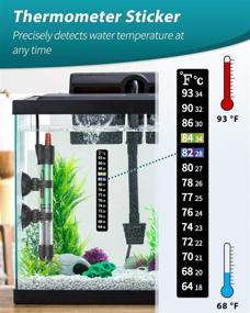 img 1 attached to Uniclife Aquarium Heater Submersible Thermometer Fish & Aquatic Pets good for Aquarium Heaters & Chillers