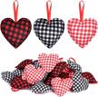 add charm to your valentine's day with adxco's 24-piece heart-shaped hanging ornaments collection logo