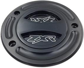 img 4 attached to SMT Gas Cap Fuel - Compatible with Kawasaki ZX14R Z1000/ZX10R/ZX9R/ZX6R/636/ZZR600/650R/ER-6 - Sleek Black [B00RW3P22Y]