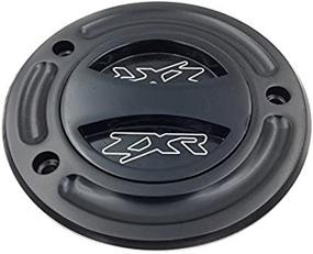 img 3 attached to SMT Gas Cap Fuel - Compatible with Kawasaki ZX14R Z1000/ZX10R/ZX9R/ZX6R/636/ZZR600/650R/ER-6 - Sleek Black [B00RW3P22Y]