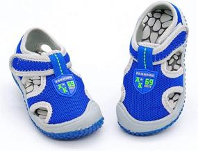 img 2 attached to 👦 Ultimate Outdoor Toddler Boys' Sandals for Sporty Adventures