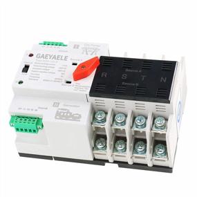 img 4 attached to GAEYAELE W2R Mini ATS 4P Automatic Transfer Switch Controller Electrical Type ATS Max 100A 4POLE (W2R-4P 16A)