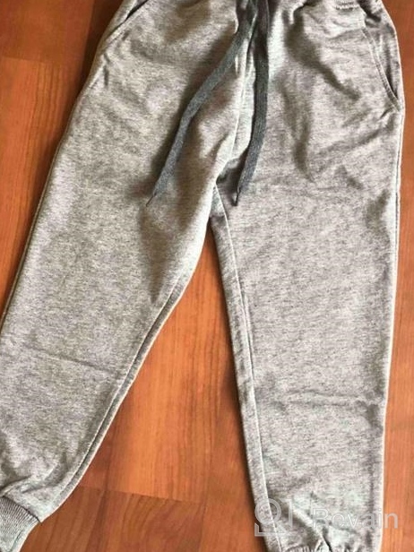 img 1 attached to Little Boys' Cotton Active Sports Jogger Clothing and Pants review by Micael Rau