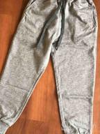 img 1 attached to Little Boys' Cotton Active Sports Jogger Clothing and Pants review by Micael Rau