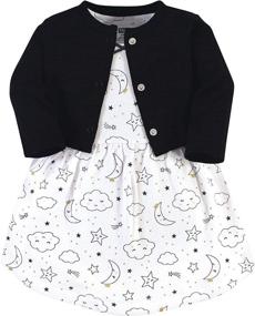 img 4 attached to Hudson Baby Cardigan Buffalo Toddler Girls' Clothing ~ Dresses