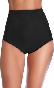 img 1 attached to Mycoco Shirred Control Swimwear 10 Women's Clothing ~ Swimsuits & Cover Ups