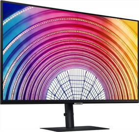 img 1 attached to Enhance your viewing experience with the SAMSUNG Adjustable TUV Certified Intelligent LS32A600NWNXGO 2560X1440P, 75Hz, Flicker-Free, High Dynamic Range Monitor