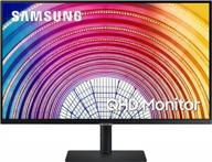 enhance your viewing experience with the samsung adjustable tuv certified intelligent ls32a600nwnxgo 2560x1440p, 75hz, flicker-free, high dynamic range monitor logo