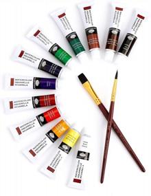 img 4 attached to 14-Piece Watercolor Paint Set By Royal & Langnickel