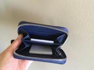 img 1 attached to 👛 ISIRO Leather Wallet with RFID Blocking & Convenient Keychain review by Sergio Guardado