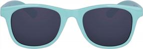 img 3 attached to UV400 Protection Sunglasses For Kids Ages 4-10 With Flexible TPE Frame By COCOSAND