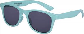 img 4 attached to UV400 Protection Sunglasses For Kids Ages 4-10 With Flexible TPE Frame By COCOSAND