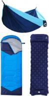 oaskys camping sleeping bag, pad & hammock set for outdoor adventures logo