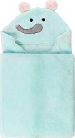 img 4 attached to Towels Elephant Toddlers Absorbent Bathrobe