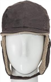 img 3 attached to ULTRAFINO Best Pilot Trooper Aviator Cap Faux Leather Hat Ushanka Trapper Winter