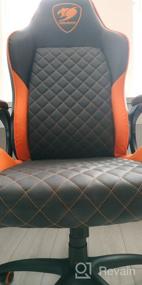 img 7 attached to Gaming chair COUGAR Fusion, upholstery: imitation leather, color: black/orange