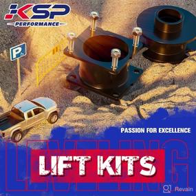 img 1 attached to KSP Explorer Suspension Lift Kits: Front Increase of 2.5 Inches and Rear Rise of 1.25 Inches | Compatible with 2011-2019 Ford Explorer 2WD/4WD | Excludes Air-Ride System Models