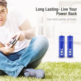 img 2 attached to Long-Lasting High-Performance EBL AA Batteries - Pack Of 28, Leak-Proof Design, 1.5V Double A Alkaline Power