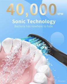 img 3 attached to 🦷 Enhanced Oral Hygiene with SEAGO Ultrasonic Toothbrushes - Rechargeable & Effective