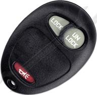 apdty 24754 keyless entry remote key fob transmitter: 3-button replacement for 10335583 логотип