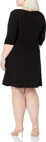 img 1 attached to Star Vixen Womens Plus Size Sleeve Women's Clothing : Dresses