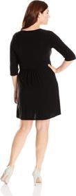 img 2 attached to Star Vixen Womens Plus Size Sleeve Women's Clothing : Dresses