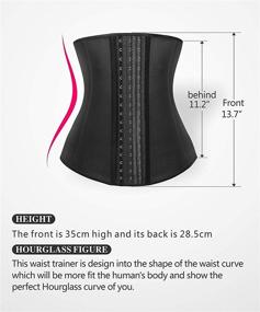 img 2 attached to YIANNA Womens Sports Trainer Cincher Women's Clothing via Lingerie, Sleep & Lounge