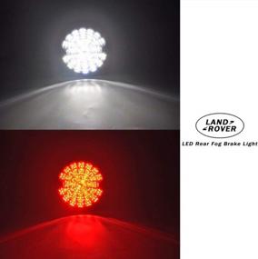 img 1 attached to Upgrade Your Land-Rover Defender With NSLUMO'S 10Pc LED Light Kit - Smoked Lens For Improved Rear, Tail, Fog, Reverse And Front Side Lighting (1990-2016)