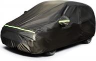 favoto hatchback car cover: 5-layer protection from sun, rain, and snow - universal fit for 145-157 inch vehicles logo
