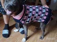 img 1 attached to Adorable KYEESE Valentines Day Sweaters For Dogs In Cute Red Love Design With Leash Hole - Perfect Pet Clothes For Small-Medium Sized Breeds review by Clayton Morris