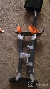 img 7 attached to Black GypTool Pro Drywall Stilts - Adjustable 18 To 30 Inches