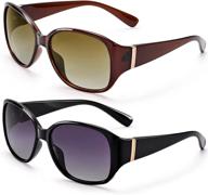 eyeguard поляризованные солнцезащитные очки для женщин ретро винтажные солнцезащитные очки для вождения uv400 защита логотип
