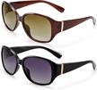 eyeguard polarized sunglasses for women retro vintage driving sun glasses uv400 protection logo