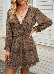 img 2 attached to Eytino Bohemian Floral Printed Sleeve Women's Clothing : Dresses