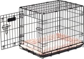 img 4 attached to 24-Inch Precision Pet ProValu 1-Door Wire Dog Crate - Ideal for Small Dogs