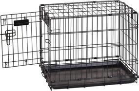 img 3 attached to 24-Inch Precision Pet ProValu 1-Door Wire Dog Crate - Ideal for Small Dogs