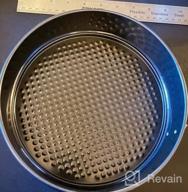 img 1 attached to 4-Inch Springform Cake Pan Set Of 4 - Round Steel Baking Pans, Nonstick Tin With Leakproof Removable Metal Bottom For Four Inch Smash Cake, Individual Pie, Mini Cheesecake review by Pete Door