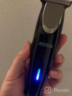 img 1 attached to Roziahome Men'S Hair Clippers & Foil Shaver - Professional Barber Kit With Electric Razor - Cordless Rechargeable Beard Trimmer And Hair Cutting Machine (Transparent) review by Dave White