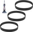 keepow 3 pack vacuum belts fit for hoover windtunnel & tempo cleaner, replace part 38528-033, style 160, fit model uh70110 uh70110rm uh70100 uh70100rm uh70106 logo
