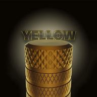 ckauto желтые анодированные алюминиевые колпачки для клапанов шин (10 шт. в упаковке) - устойчивые к коррозии универсальные чехлы для автомобилей, грузовиков, мотоциклов, внедорожников и велосипедов логотип