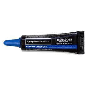 img 2 attached to 🔐 AmazonCommercial 6 mL Medium Strength Blue Threadlocker: Removable Anaerobic Solution for Secure Fastening