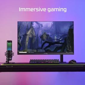 img 2 attached to 🖥️ HYPERX ARMADA 27 - 1440p, 165Hz, 1ms, All-In-One Package: Including Desk Mount - HyperX Armada 27 HD
