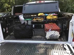 img 2 attached to 🚚 TrunkNets Inc: Toyota Tundra 2007-2020 Truck Bed Envelope Style Cargo Net