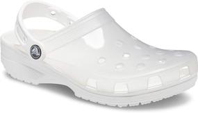 img 3 attached to 👞 Crocs Unisex Classic Transparent Comfortable Men's Shoes ideal for Mules and Clogs