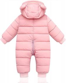 img 3 attached to Bundle Up Your Little One In Style With XMWEALTHY Snowsuits And Coats For Newborns: Perfect Baby Shower Gifts And Registry Essentials