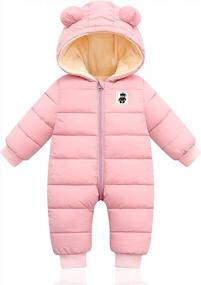 img 4 attached to Bundle Up Your Little One In Style With XMWEALTHY Snowsuits And Coats For Newborns: Perfect Baby Shower Gifts And Registry Essentials