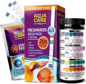 img 4 attached to Freshwater Aquarium Test Strips Carbonate Fish & Aquatic Pets for Aquarium Test Kits