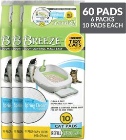 img 3 attached to 🐱 Purina Tidy Cats Breeze Spring Clean Cat Pads Refill Pack - 10-Count Pouches" - Optimized Product Name: "Purina Tidy Cats Breeze Spring Clean Cat Pads Refill Pack - 10-Count Pouches for High SEO