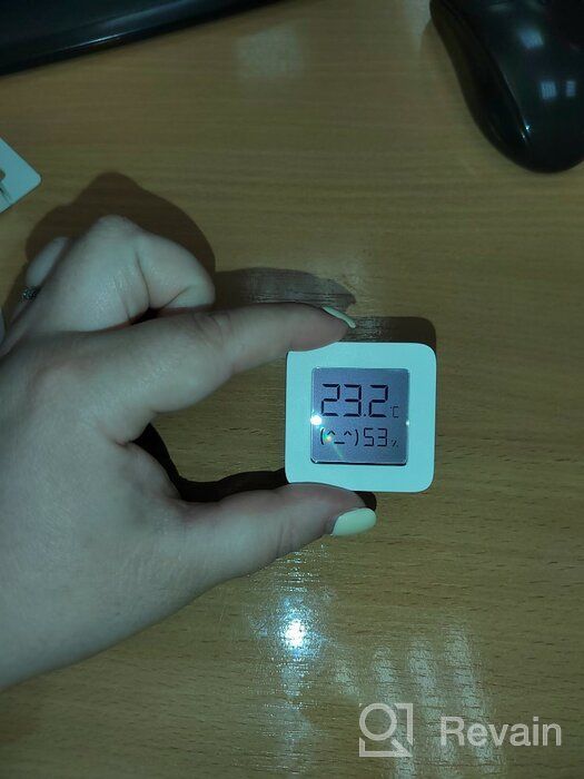 img 1 attached to Xiaomi Mijia Bluetooth Hygrothermograph 2, white review by Celina Niemyjska ᠌